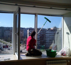 Мытье окон в однокомнатной квартире Чайковский